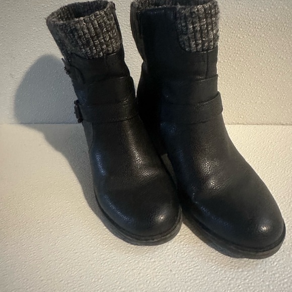 Baretraps Dovet Boots Black Leather Women's Size 9 M Buckles - Picture 5 of 7